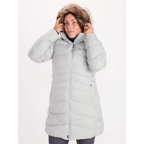 Marmot Montreal Jackets - Womens Parka White CA3952604 Canada